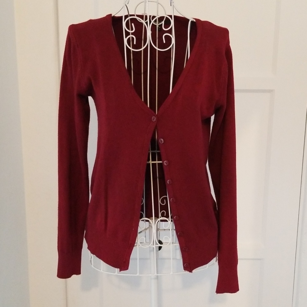 Burgundy Sweater